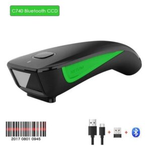Безпровідний + Bluetooth сканер штрихкодів Netum C740