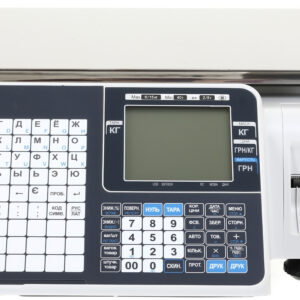 Ваги торгові з друком етикеток CL-3500-B